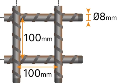 Armeringsnät 8100 Fingerkskarv